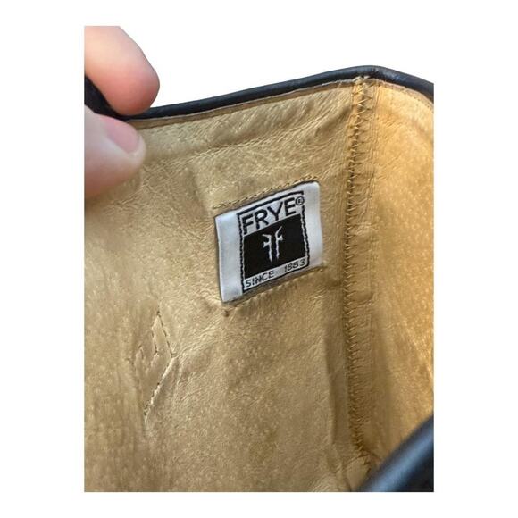 Frye Paige Knee High Riding Boot Black Leather Women size 8.5 B - Picture 12 of 12